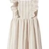 Mango Kids Giza - Robe De Jour - Beige