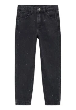 Mango Kids Regina - Jean Slim - Black Denim