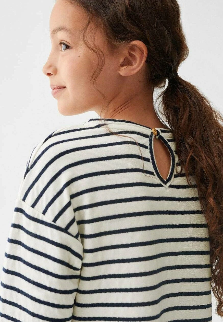 Mango Kids Stripes - Robe De Jour - Marineblau â Image 3