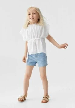 Mango Kids Marbe - Blouse - WeiĂ