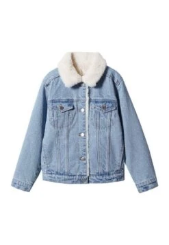 Mango Kids Lisa5 - Veste En Jean - Stredne Modra