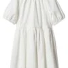 Mango Kids Camile - Robe De Jour - Écru