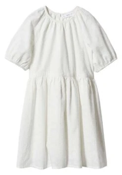 Mango Kids Camile - Robe De Jour - Ăcru