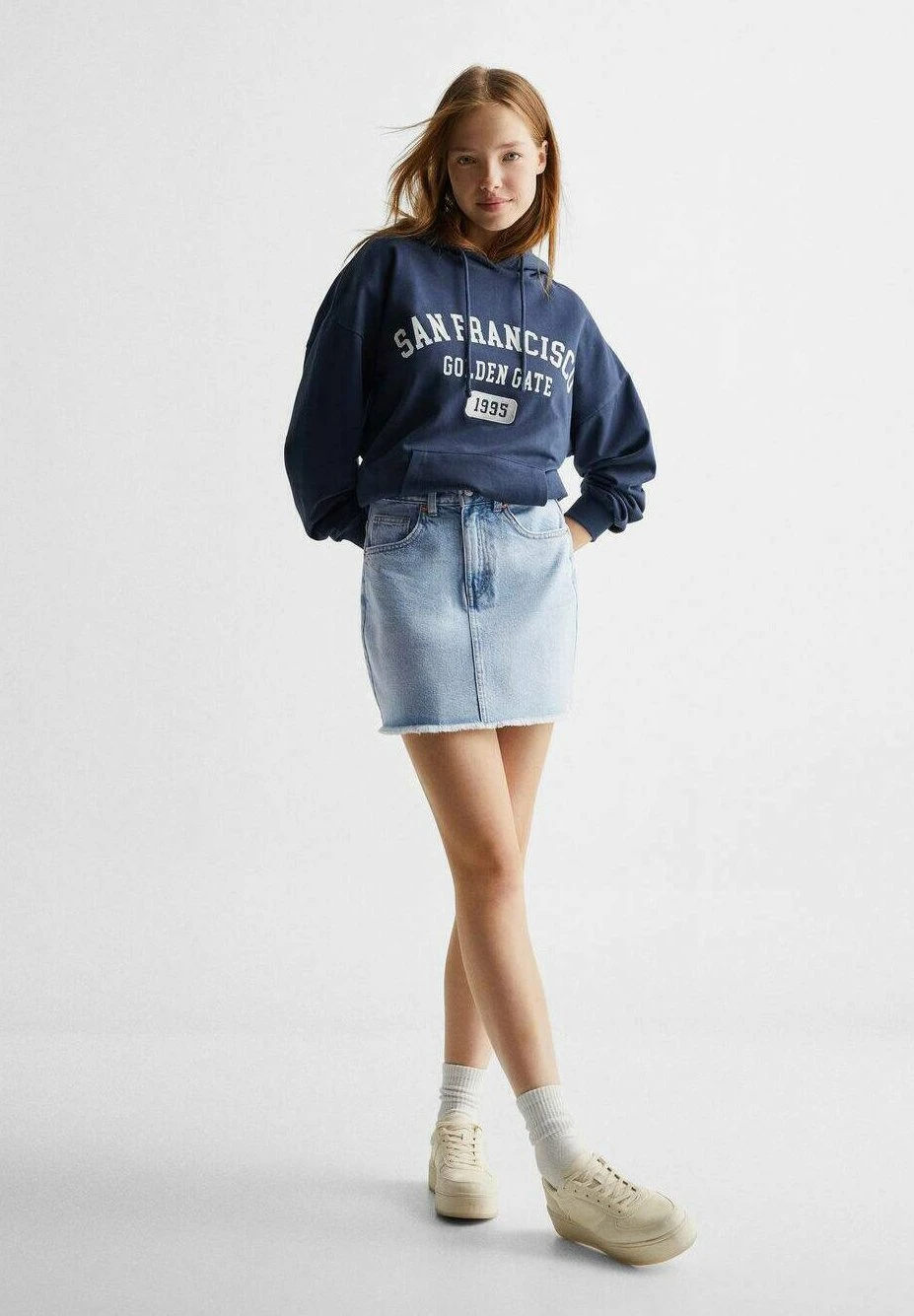 Mango Kids Jupe En Jean - Light Blue â Image 2