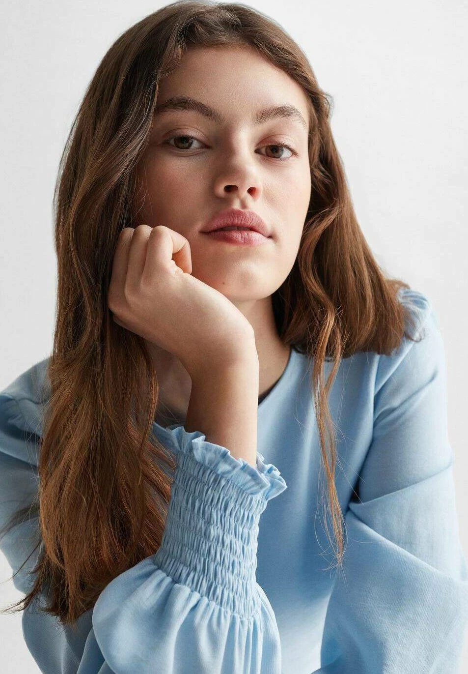 Mango Kids Cruce - Blouse - Bleu Ciel â Image 4