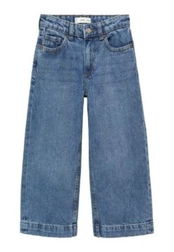 Mango Kids Culotte - Jean Flare - Bleu Foncé