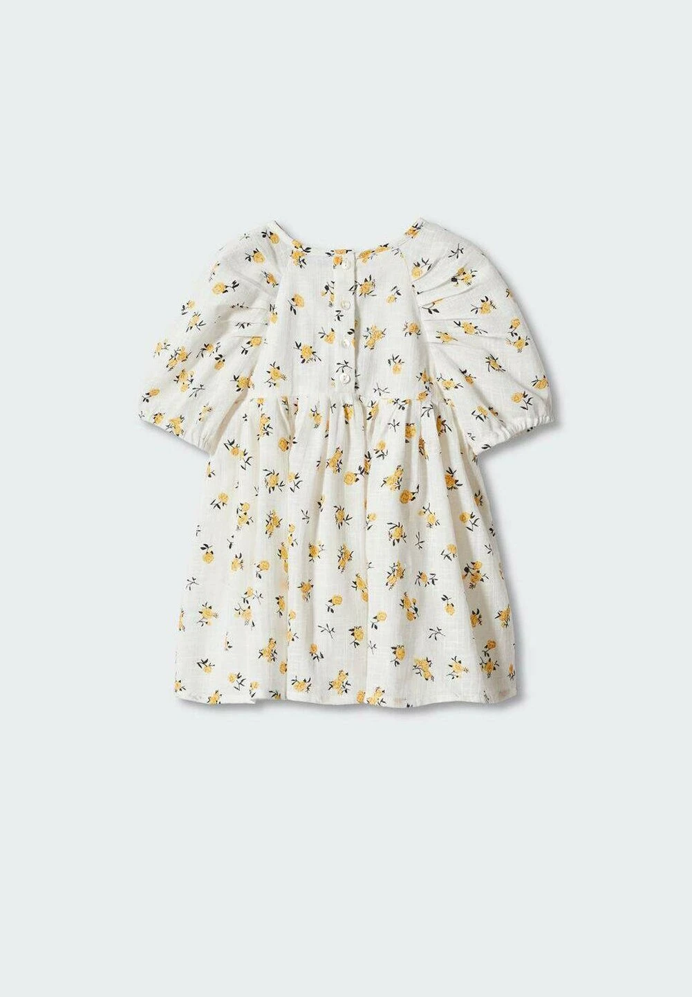 Mango Kids Mia - Robe De Jour - Vanilla â Image 2