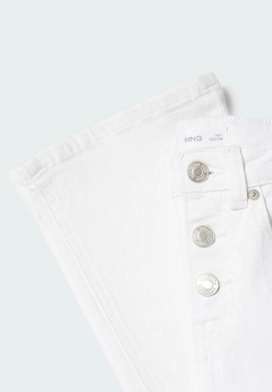 Mango Kids Flare - Pantalon Classique - Bianco â Image 6