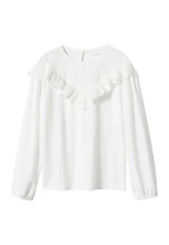 Mango Kids Rosa - T-Shirt À Manches Longues - Cremeweiß