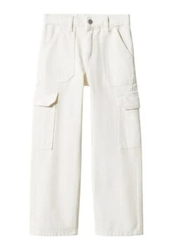 Mango Kids Jean Boyfriend - Ecru