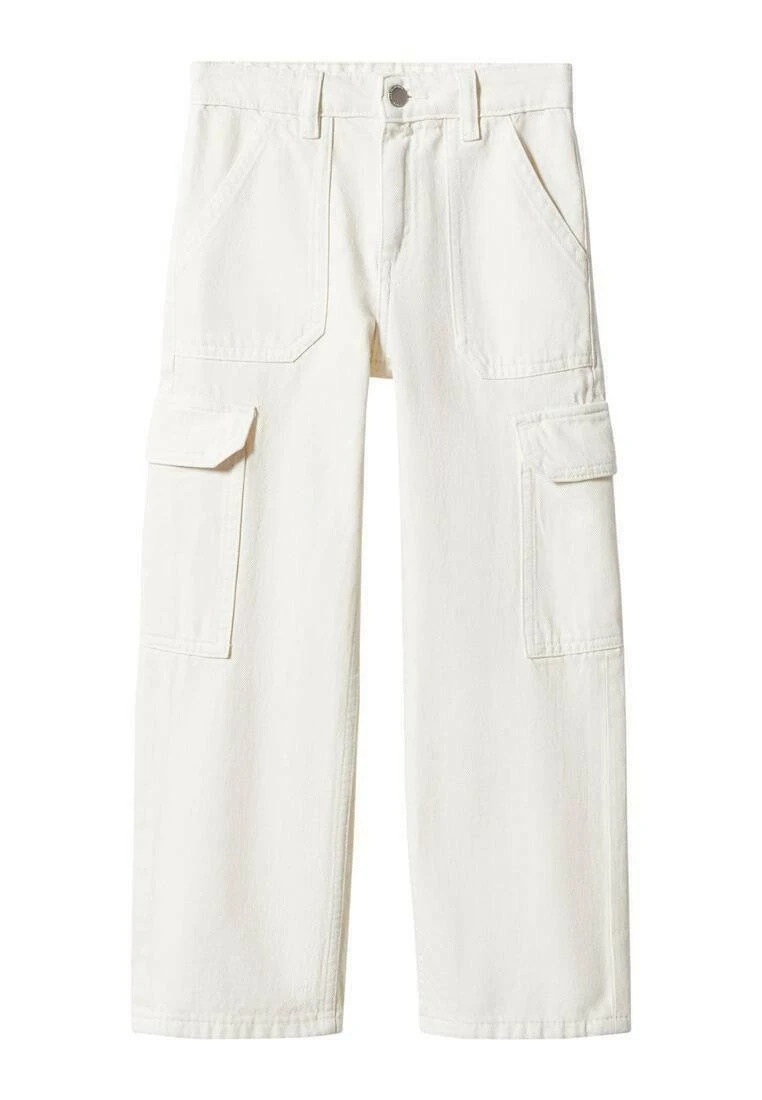 Mango Kids Jean Boyfriend - Ecru