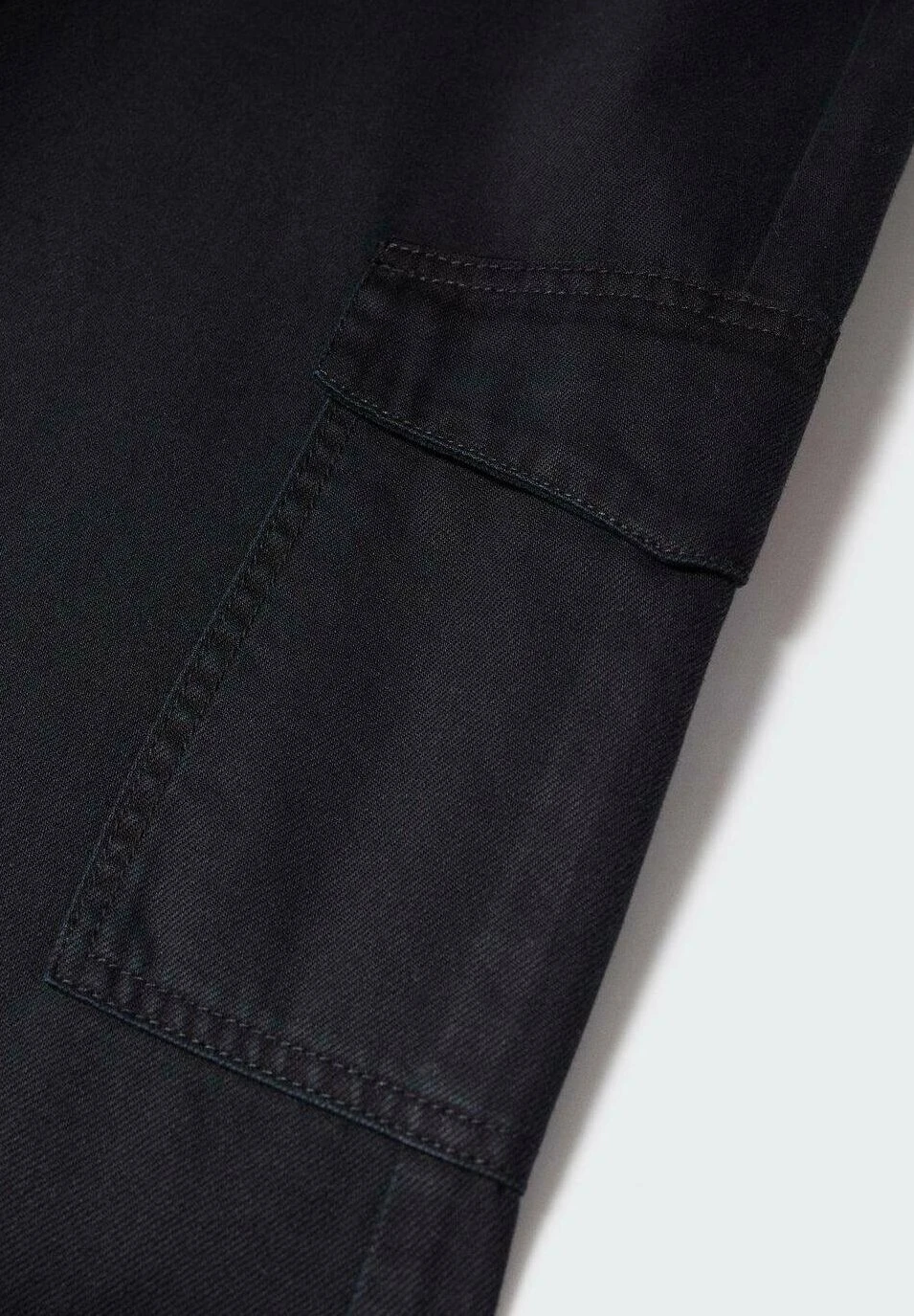 Mango Kids Flowcarg - Jean Flare - Black â Image 4