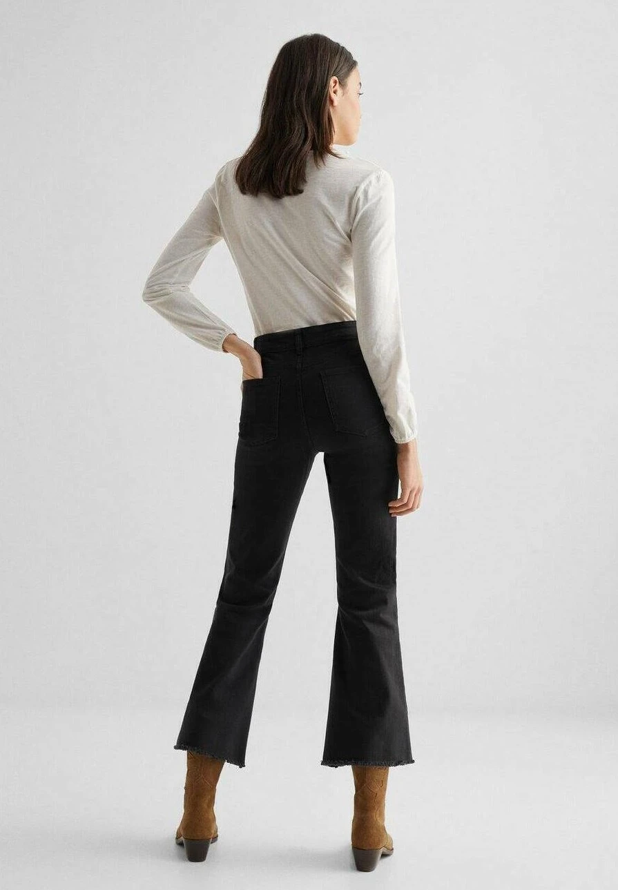 Mango Kids Pocketn - Jean Flare - Black â Image 3