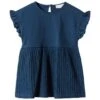 Mango Kids Lula - Robe En Jersey - Dark Navy