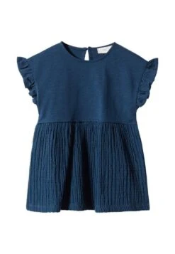 Mango Kids Lula - Robe En Jersey - Dark Navy