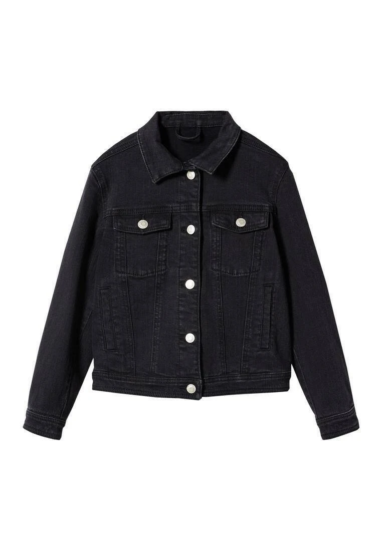 Mango Kids Allegra - Veste En Jean - Black Denim â Image 6