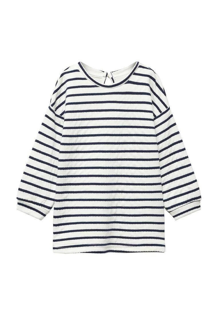 Mango Kids Stripesb - Robe Pull - Bleu Marine â Image 5