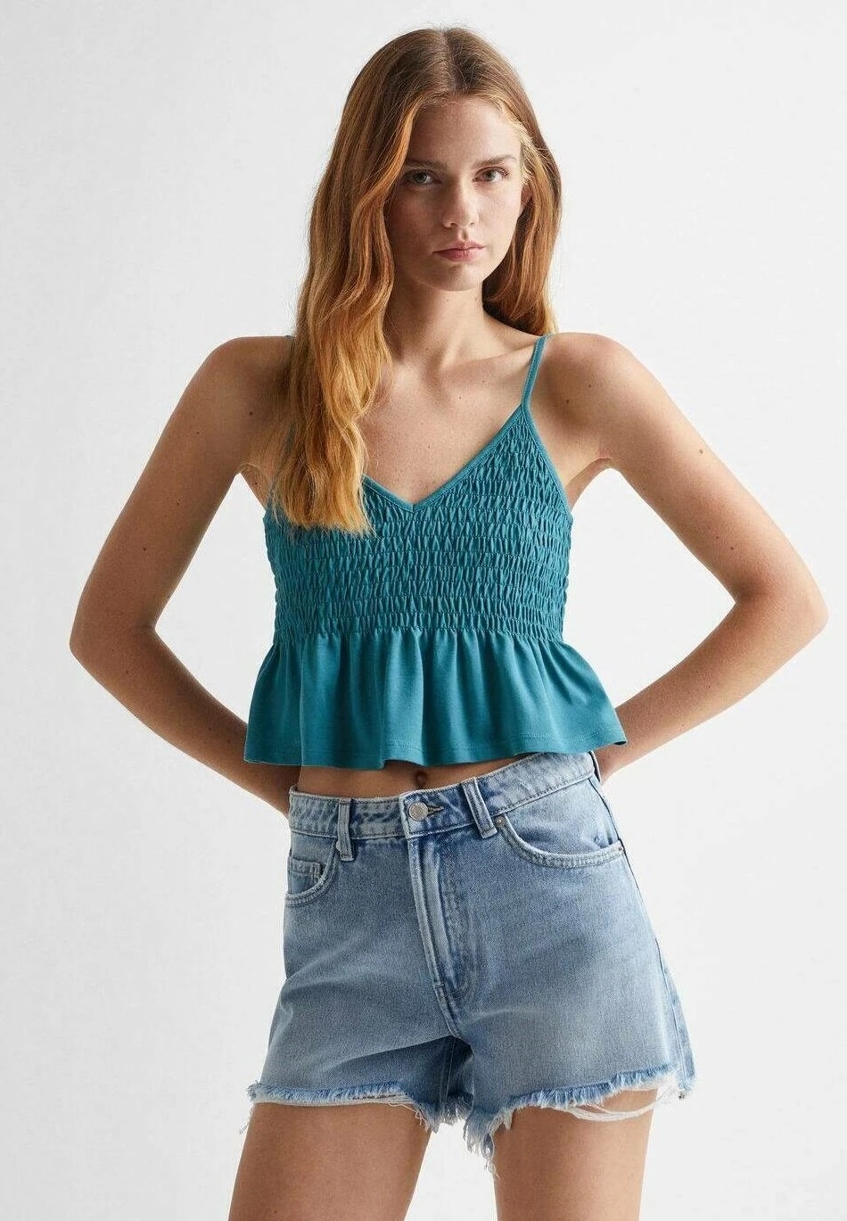 Mango Kids Abeja - Débardeur - Petroleumsblå – Image 2