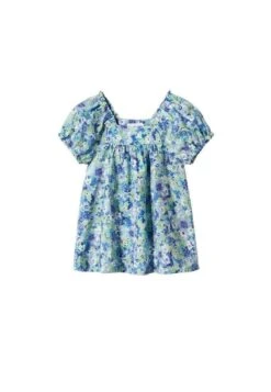 Mango Kids Marina4 - Robe De Jour - Green