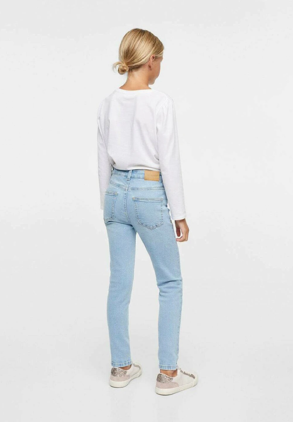 Mango Kids Jeans Skinny - Bleu Clair â Image 3