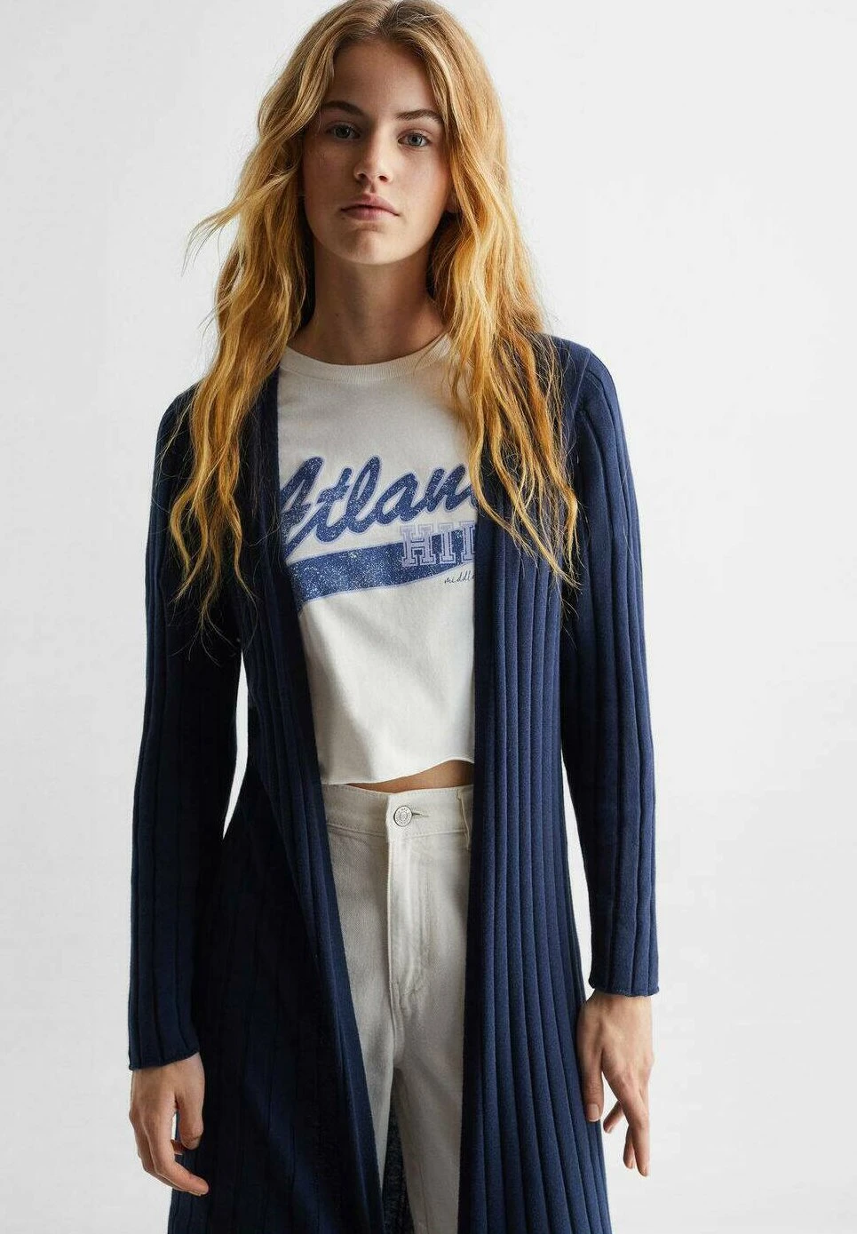 Mango Kids Valentia - Gilet - Bleu Marine FoncĂ© â Image 3