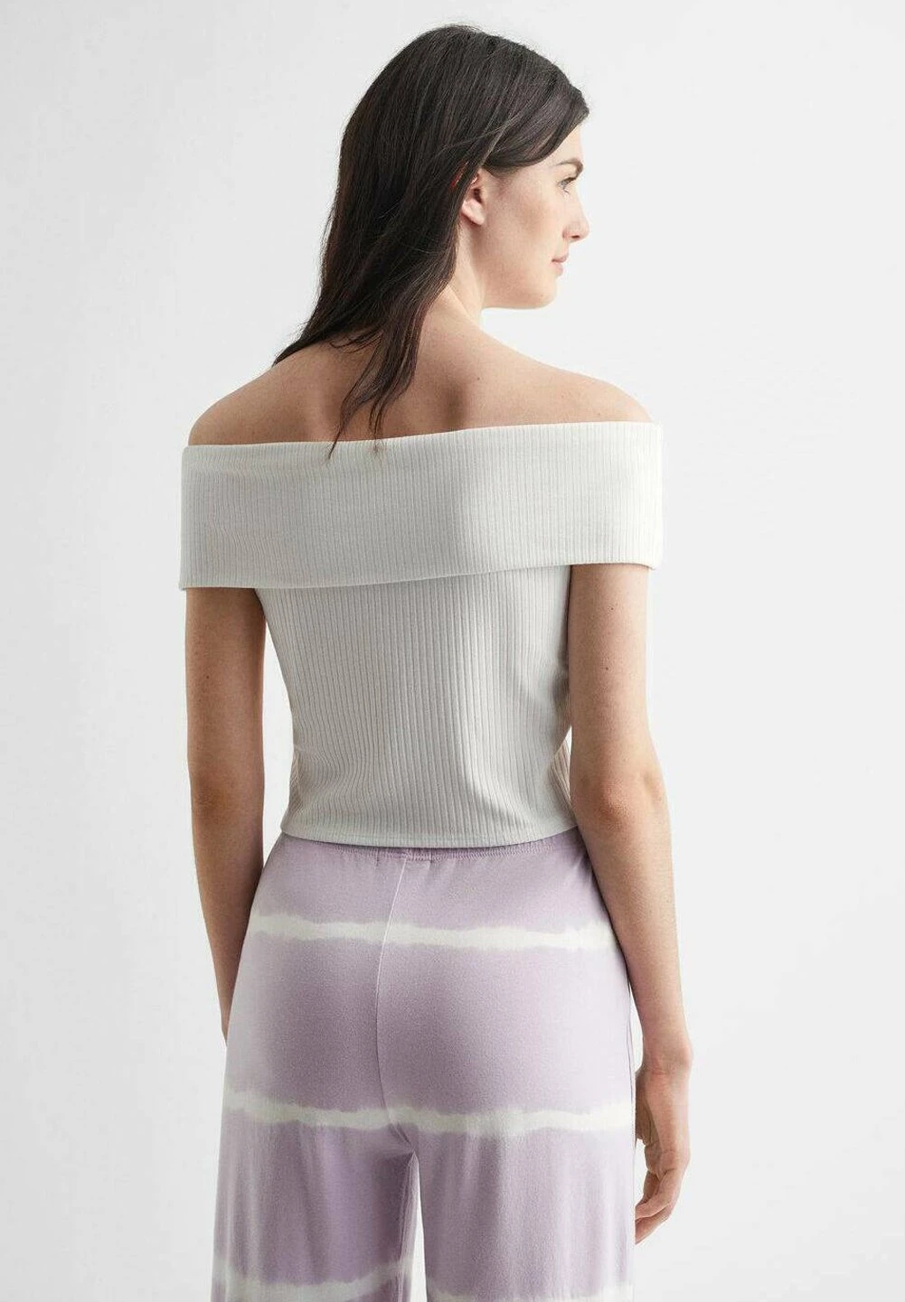 Mango Kids Shouldr2 - T-Shirt Basique - Blanc Cassé – Image 3