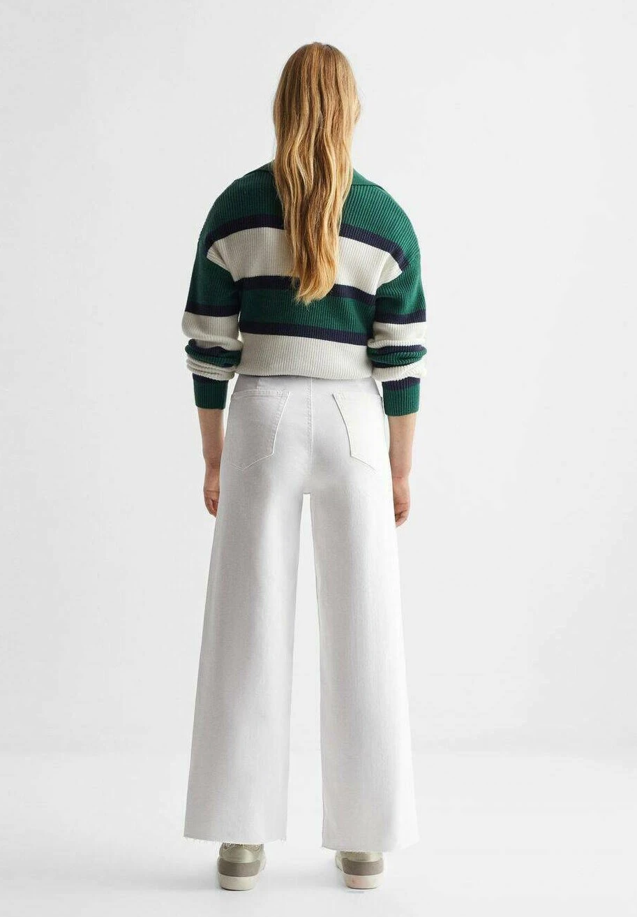 Mango Kids Seamless - Jean Flare - Blanc CassĂ© â Image 3