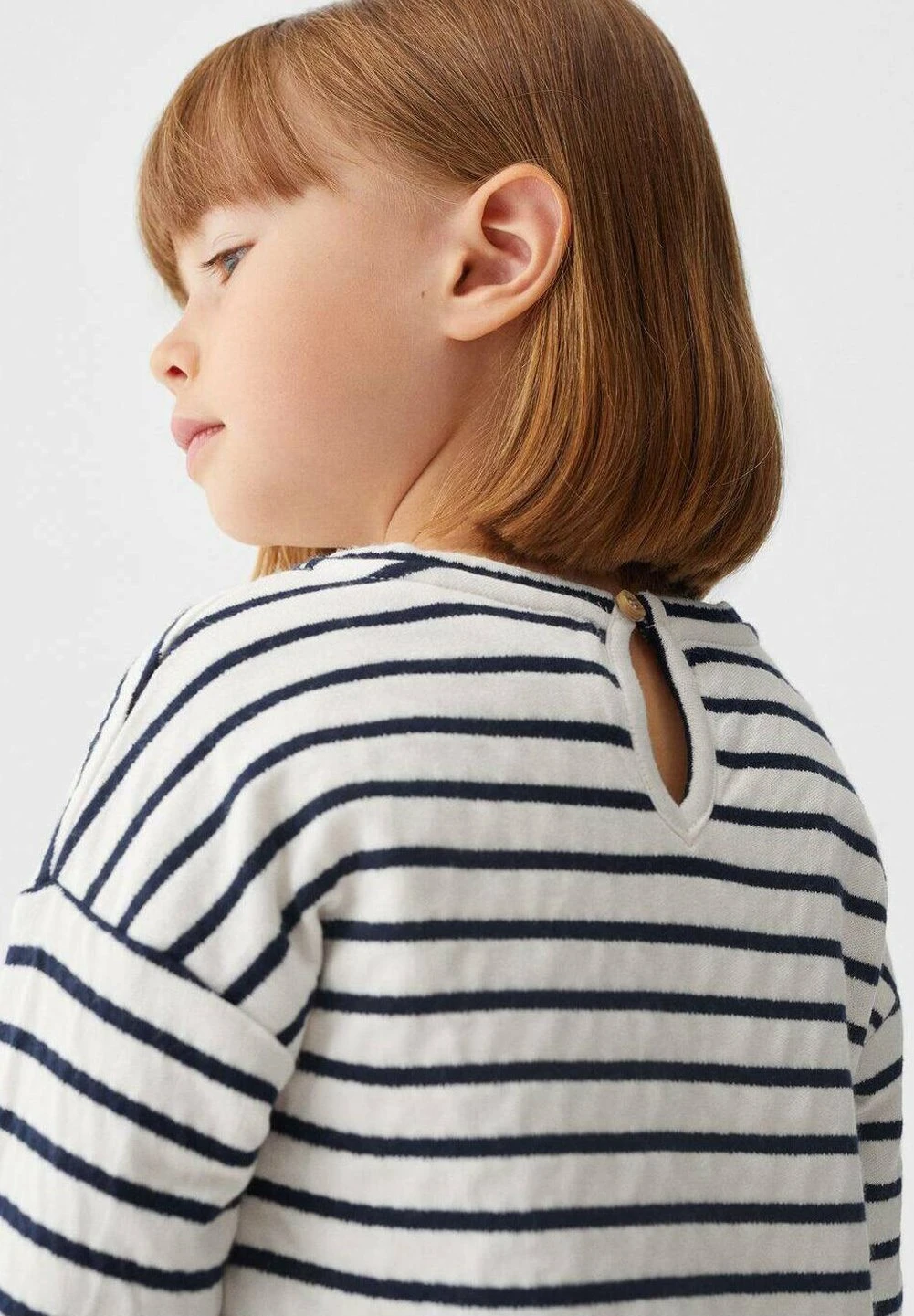 Mango Kids Stripesb - Robe Pull - Bleu Marine â Image 4