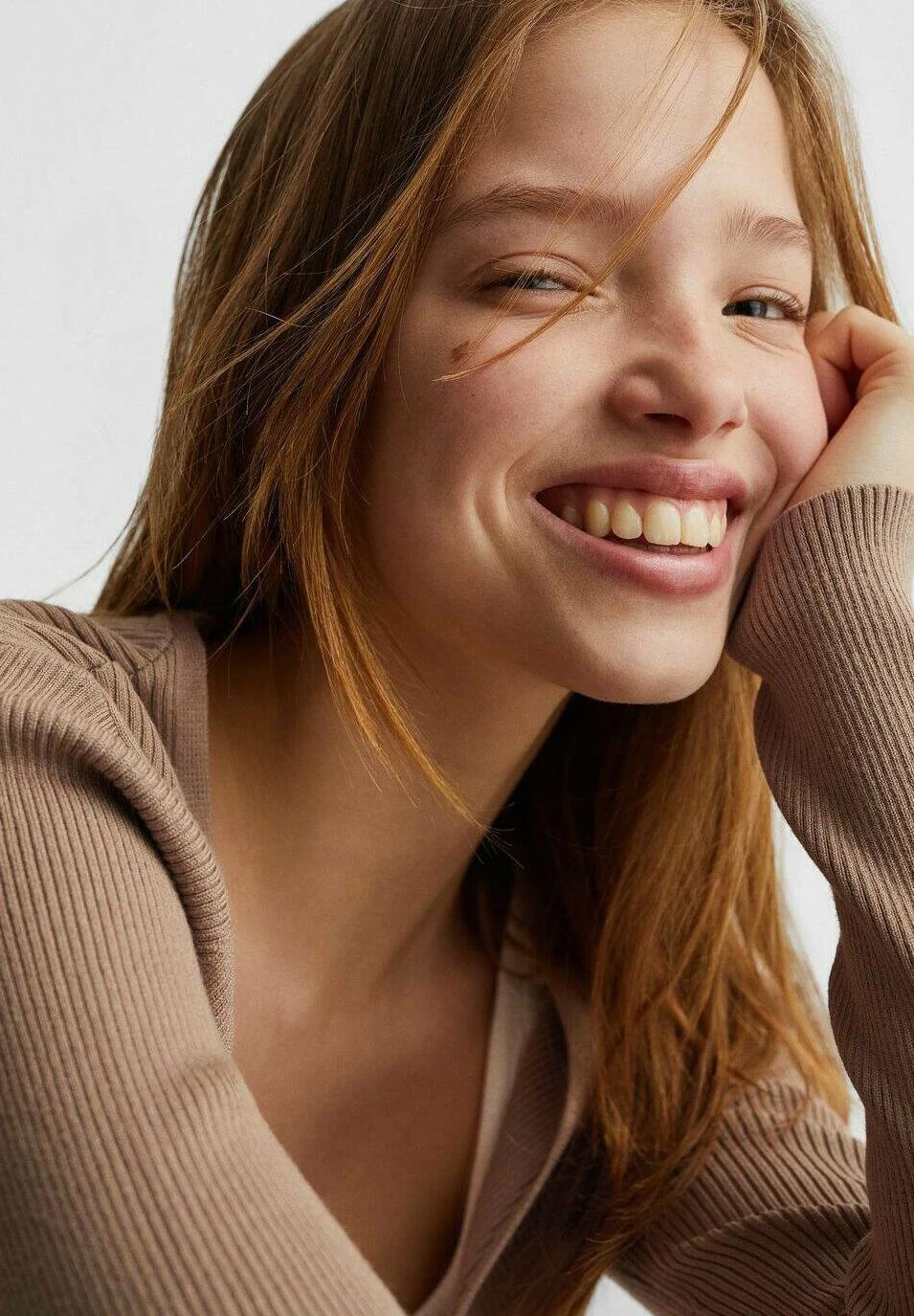 Mango Kids Claudia - Gilet - Zand â Image 4