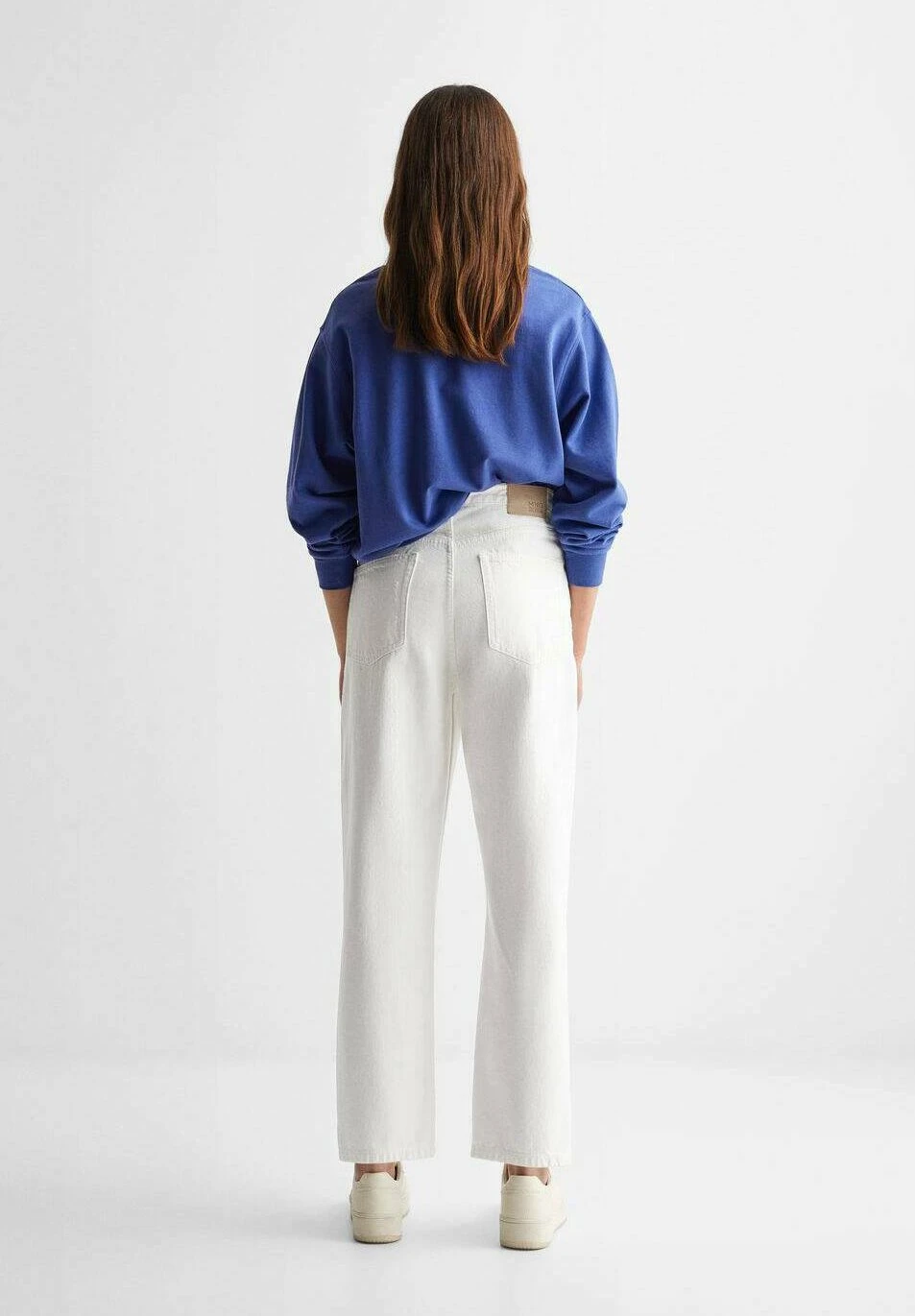 Mango Kids Mom - Jean Droit - Bianco Sporco â Image 3