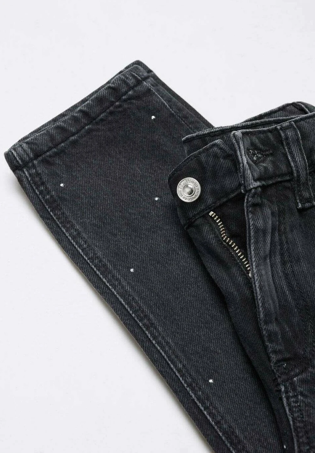 Mango Kids Regina - Jean Slim - Black Denim â Image 3