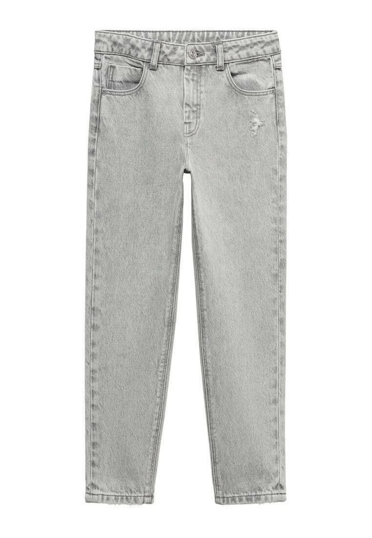 Mango Kids Mom - Jean Droit - Grijs Denim â Image 4
