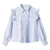 Mango Kids Carlota - Chemisier - Blauw