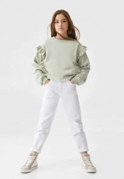 Mango Kids Sweatshirt - Vert Pastel