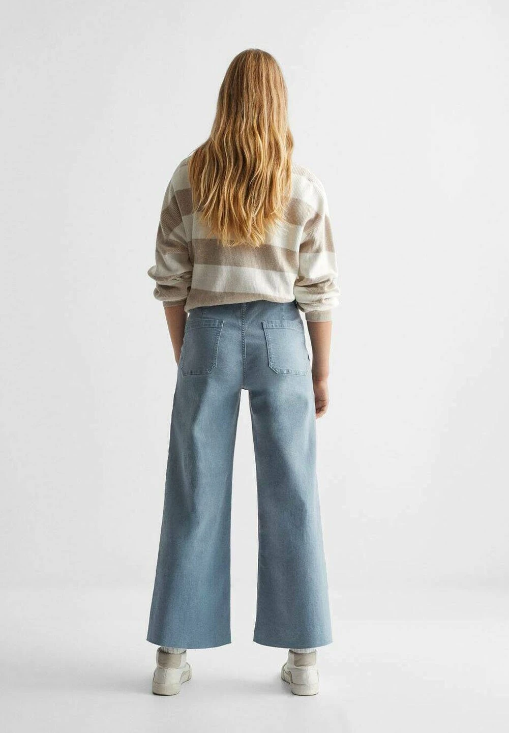 Mango Kids Utility - Jean Flare - Petrol Blue â Image 3