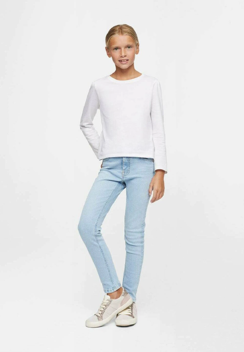 Mango Kids Jeans Skinny - Bleu Clair â Image 2