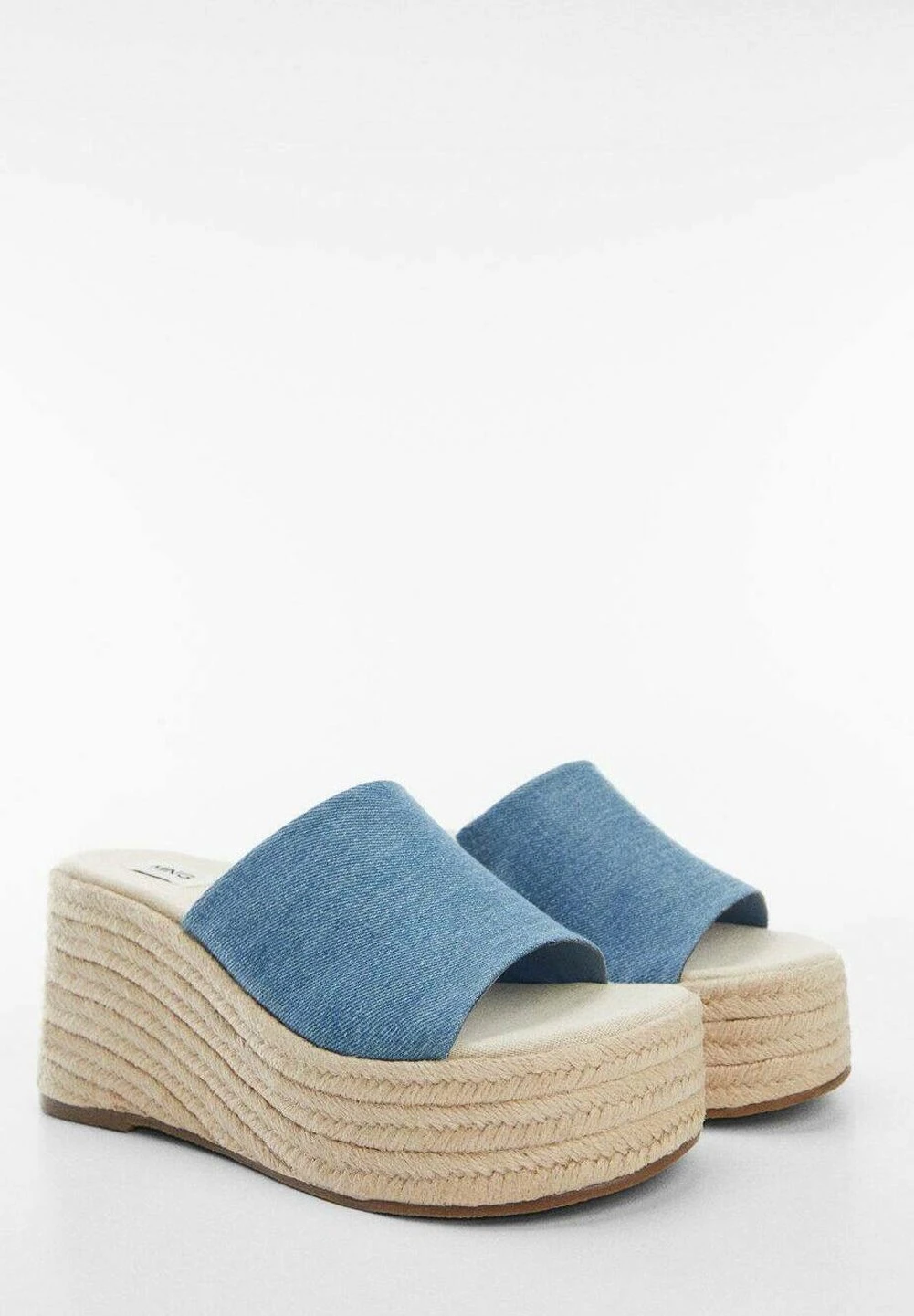 Mango Kids Monicad - Mules - Bleu Moyen â Image 2