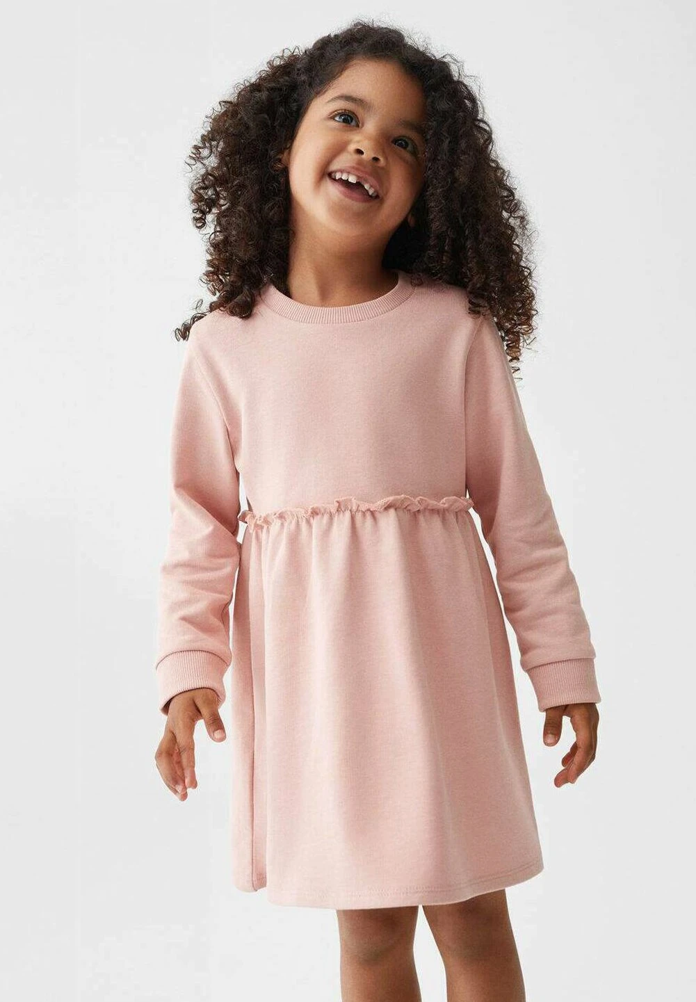 Mango Kids Jupiter - Robe De Jour - Růžová – Image 2