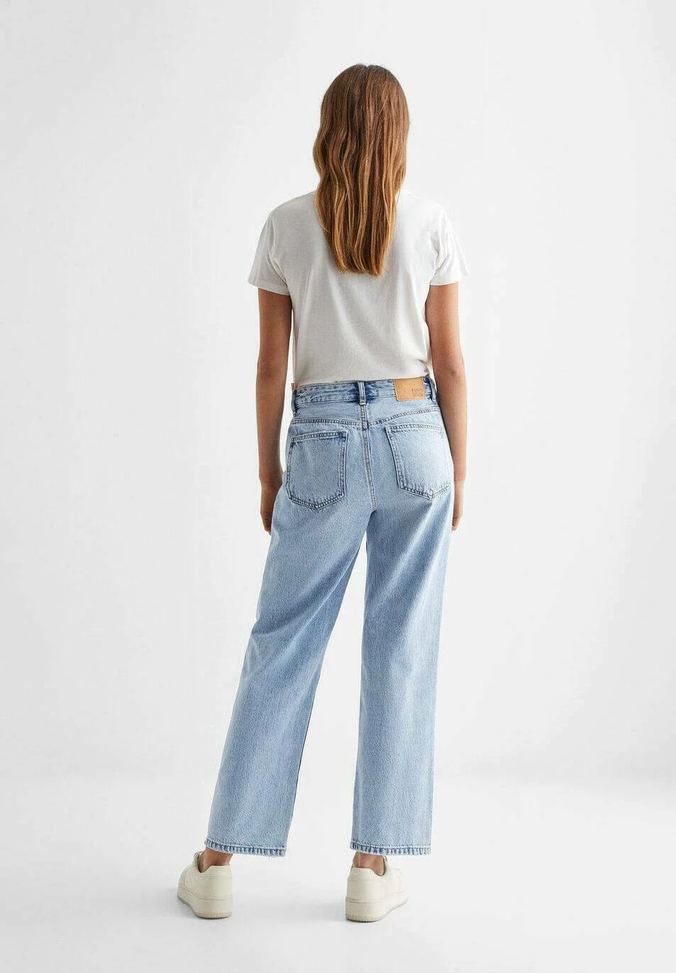 Mango Kids Turned - Jean Droit - Light Blue â Image 3