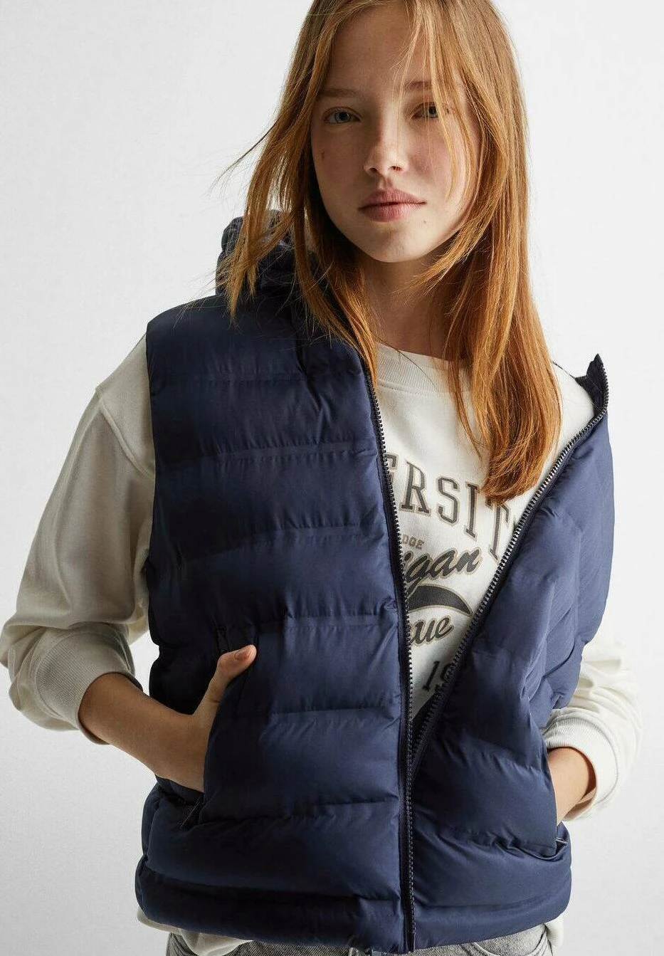 Mango Kids Classy - Veste Sans Manches - Dark Navy â Image 5