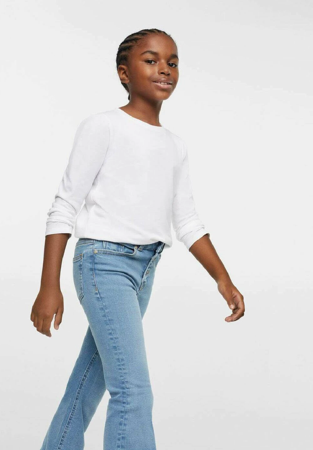 Mango Kids Flare - Jean Flare - Medium Blue â Image 5