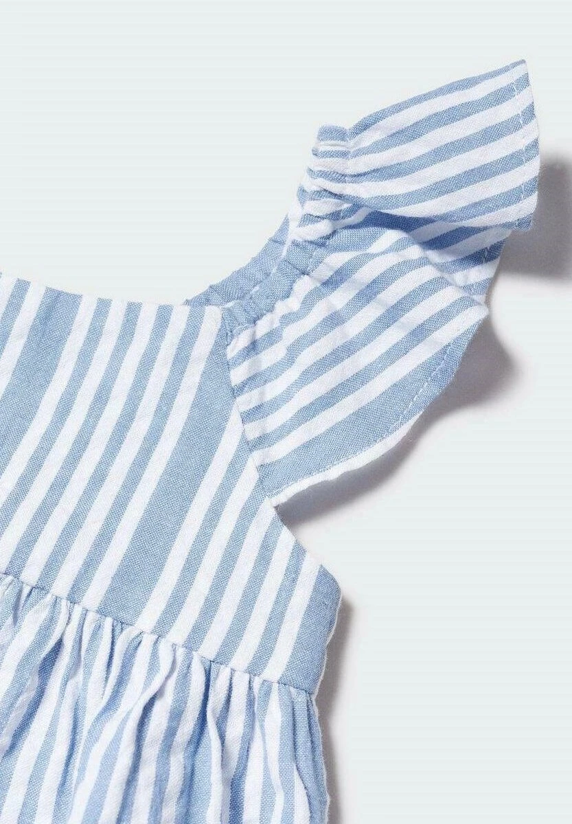 Mango Kids Aroa - Robe De Jour - Niebieski â Image 3