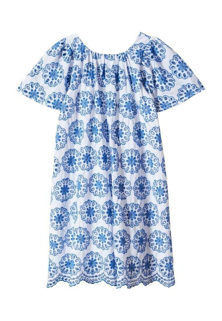 Mango Kids Sassari - Robe De Jour - Niebieski