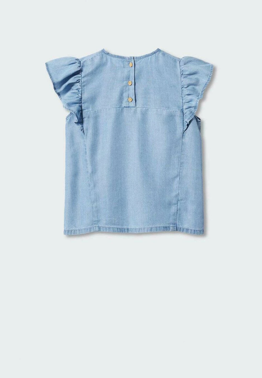 Mango Kids Nacha - Blouse - Mittelblau â Image 4