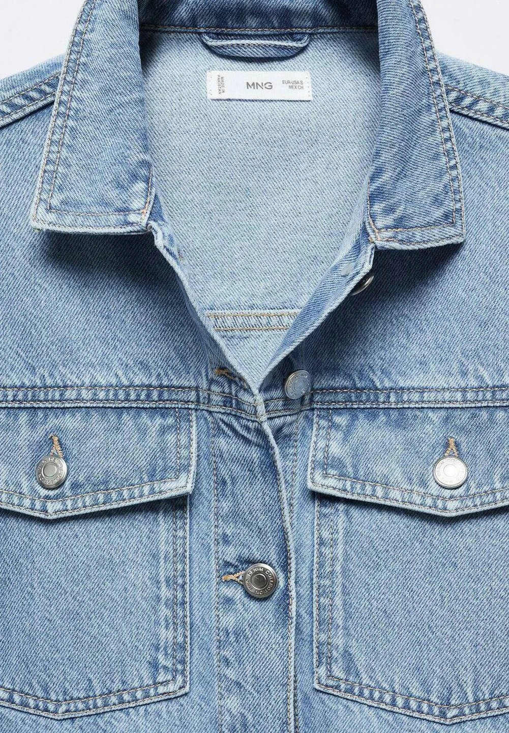 Mango Kids Sarah - Veste En Jean - Mittelblau â Image 5