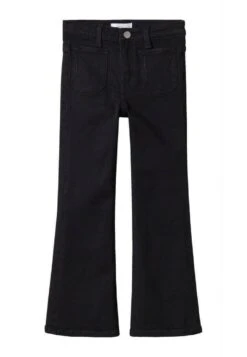 Mango Kids Jean Flare - Black Denim
