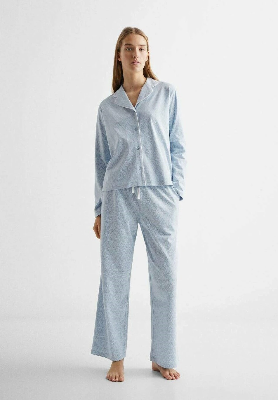 Mango Kids Selva - Pyjama - Blau