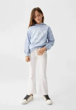 Mango Kids Skate - Sweat Ă Capuche - Sky Blue
