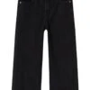 Mango Kids Culotte - Jean Droit - Black Denim