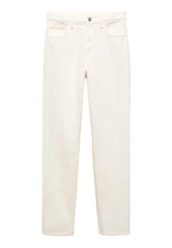 Mango Kids Mom - Jean Droit - Off White